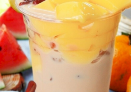 Cách nấu pudding trứng, khoai môn, dưa lưới, socola đơn giản