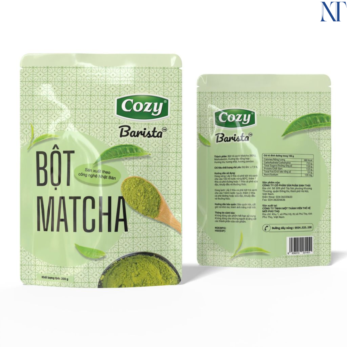 Bột Matcha Cozy 200Gr