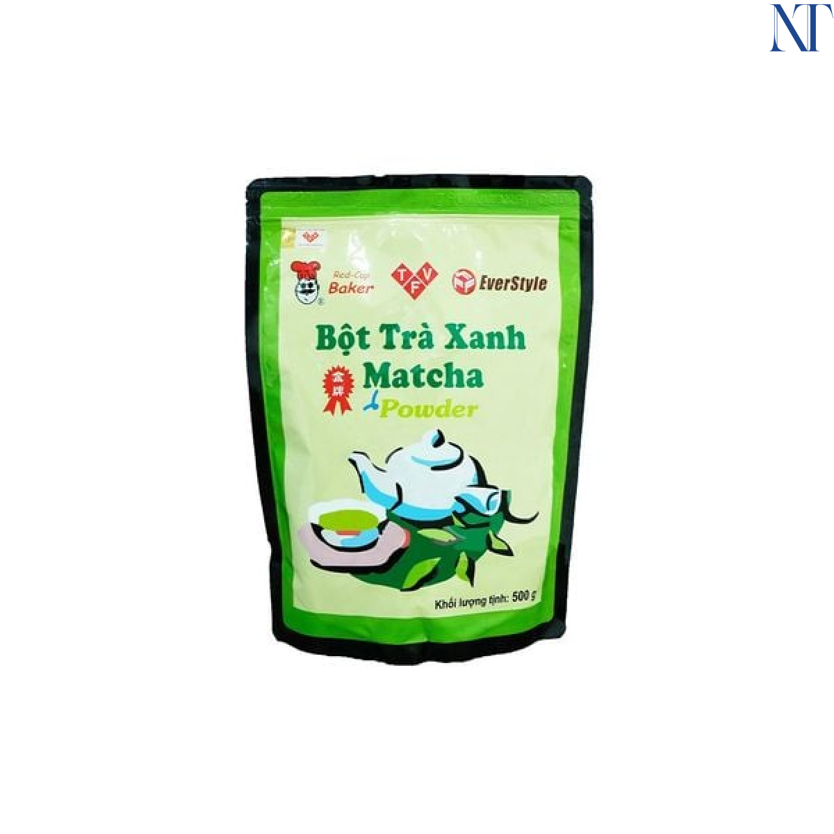 Bột Matcha Powder Mũ Đỏ 0.5Kg