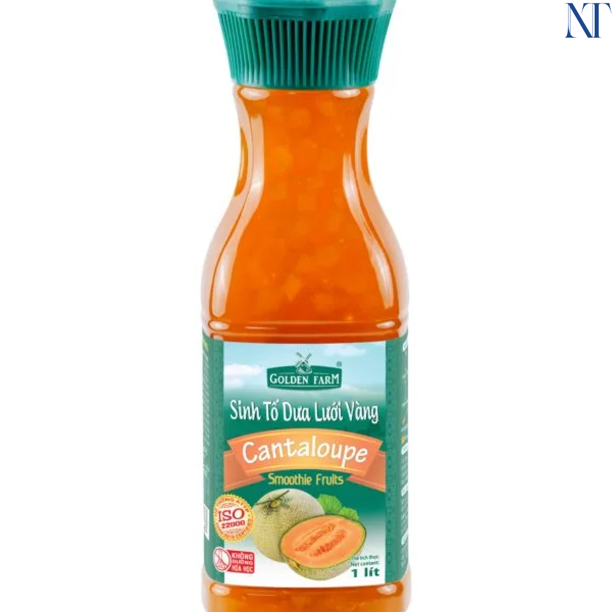 Golden Farm Sinh Tố Dưa Lưới Vàng 1L