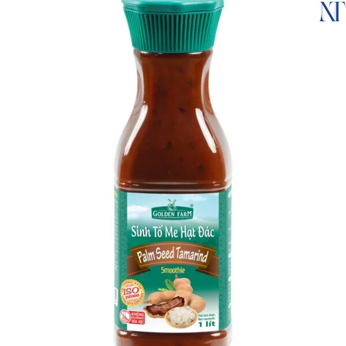 Golden Farm Sinh Tố Me Hạt Đác 1L