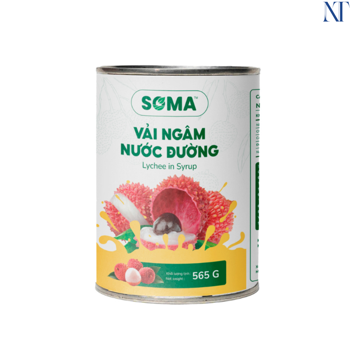 Vải Ngâm Nước Đường Soma