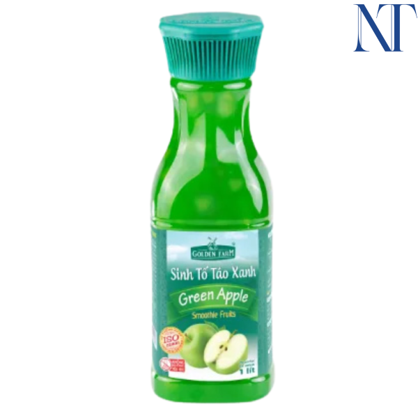 Golden Farm Sinh Tố Táo Xanh 1L