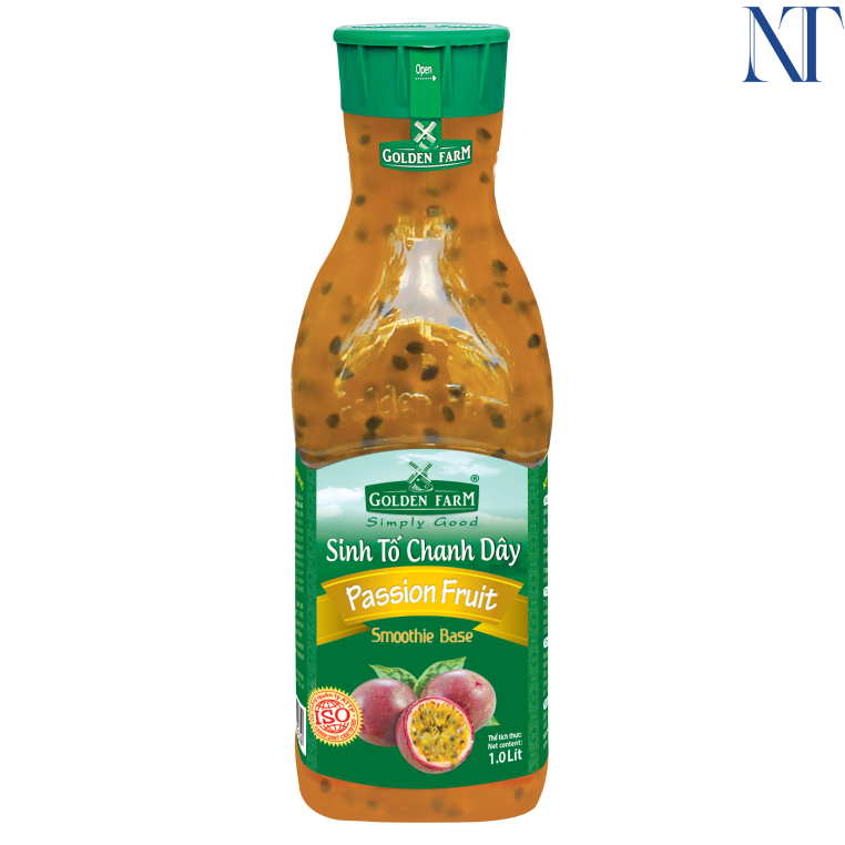 Golden Farm Sinh Tố Chanh Dây 1L