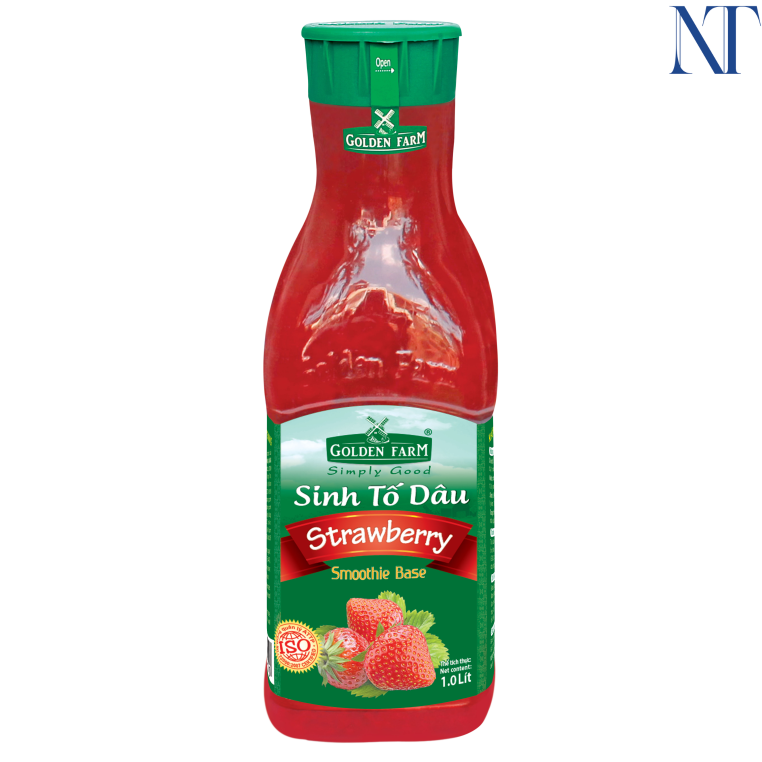 Golden Farm Sinh Tố Dâu 1L