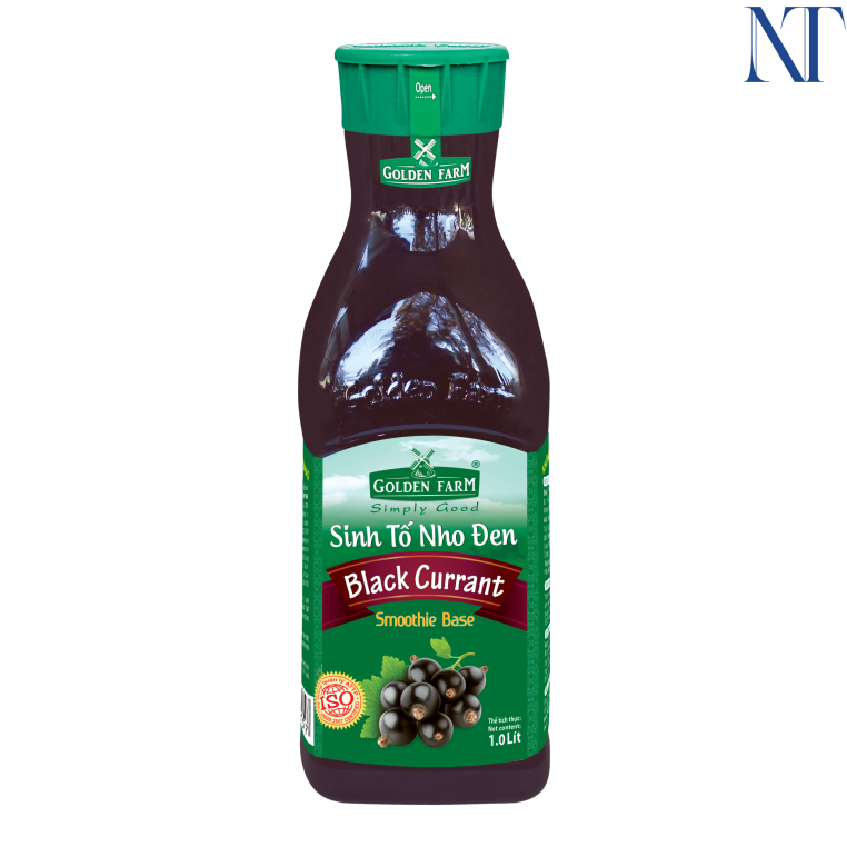 Golden Farm Sinh Tố Nho Đen 1L