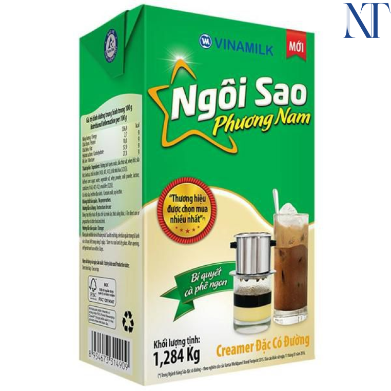 Sữa Đặc Ngôi Sao Phương Nam Xanh Lá 1L