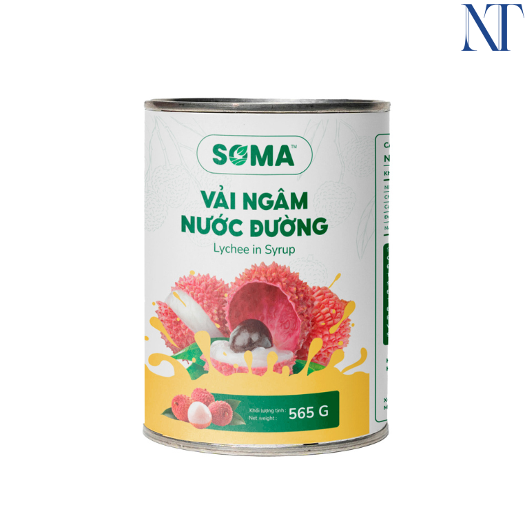 Vải Ngâm Nước Đường Soma